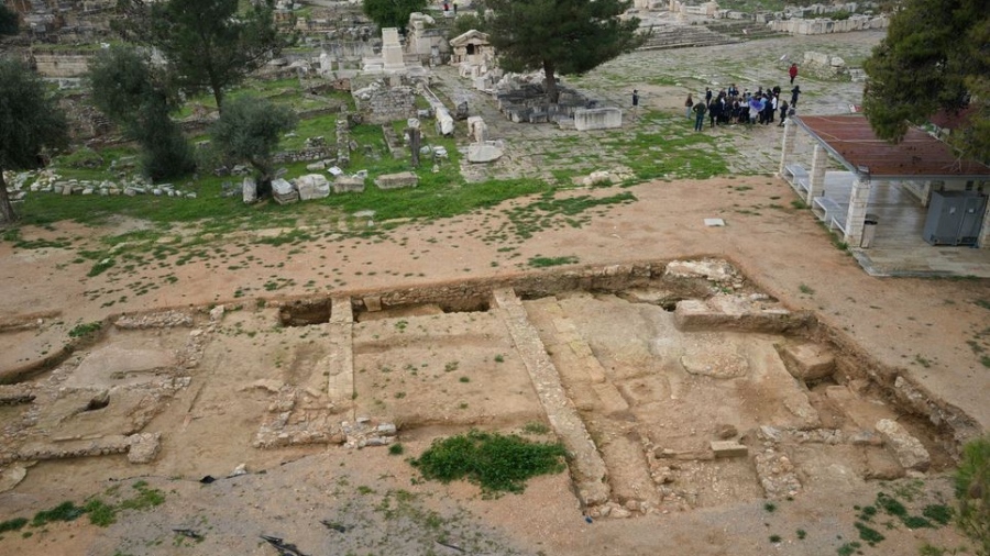 Αναδιαμόρφωση της εισόδου του αρχαιολογικού χώρου της Ελευσίνας και ανάδειξη του πέρατος της Ιεράς Οδού