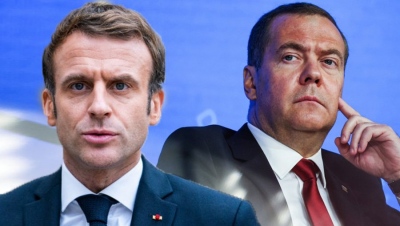 Αποστομωτική απάντηση Medvedev σε Macron: Σκατά στα μούτρα σου... Micron, πρόσεχε όταν μιλάς για πυρηνικά