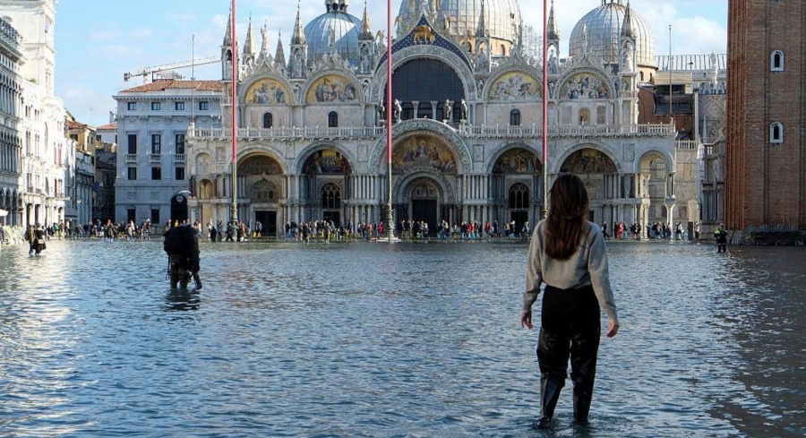 Πτώση 45% των τουριστικών κρατήσεων στη Βενετία υπό τον φόβο πλημμυρών
