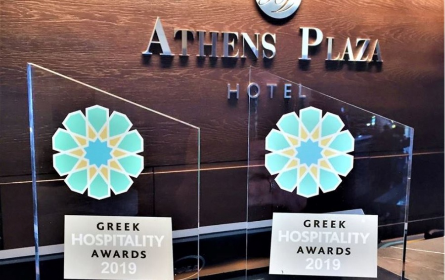 Δύο χρυσές διακρίσεις απέσπασε το NJV Athens Plaza στα Greek Hospitality Awards 2019