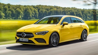 Φωτιά στα κίτρινα με Mercedes-AMG CLA 35