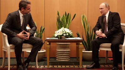 Συνομιλία Μητσοτάκη - Putin για τις τουρκικές προκλήσεις στη Μεσόγειο και την Αγία Σοφία