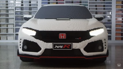 Ένα Honda Civic Type-R φτιαγμένο από Lego!