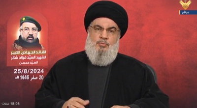 Nasrallah:  Η Hezbollah στόχευσε στρατιωτική βάση κοντά στο Τελ Αβίβ - Θα κριθεί εάν τα αποτελέσματα ικανοποιούν