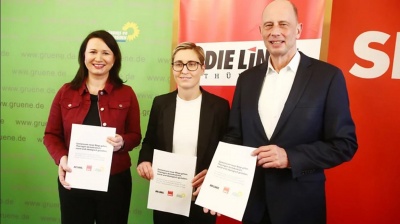 Θουριγγία (Γερμανία): Κυβέρνηση μειοψηφίας Aριστεράς, Σοσιαλδημοκρατών και Πρασίνων