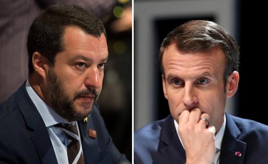 Ευθεία επίθεση Salvini κατά Macron για τα «κίτρινα γιλέκα» - «Σεβασμό» απαιτεί η Γαλλία