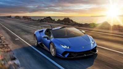 Σε ανοιχτή θέα η Lamborghini Huracan Performante Spyder