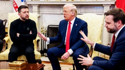 Μαινόμενος Trump ύψωσε τη φωνή του στον Zelensky: Σου δώσαμε 350 εκατ. και τα σκόρπισες - Vance: Είπες ποτέ ευχαριστώ;