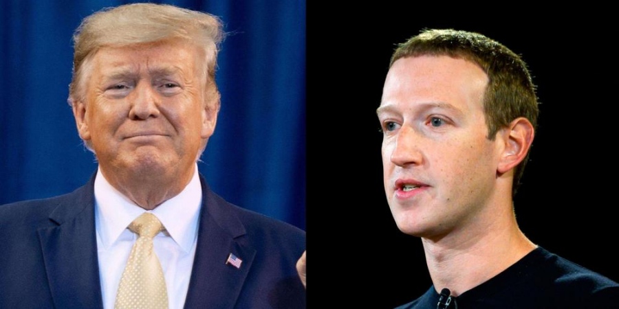 Εκεί που έφτυνε γλείφει ο Zuckerberg – Συναντήθηκε με Trump στο Mar-a-Lago, λογοκρισία τέλος στο Facebook