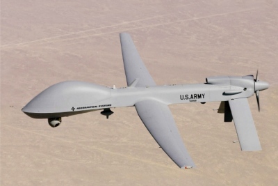 Αμερικανικό drone κατέστρεψε φορτηγό στη Συρία