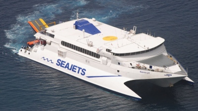 Μαντούδι: Με μηχανική βλάβη το Naxos Jet – Ταλαιπωρία για 281 επιβάτες