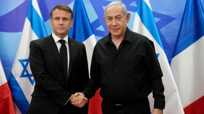 Macron σε Netanyahu: Ανοίξτε δεύτερο σημείο διέλευσης ανθρωπιστικής βοήθειας στη Γάζα