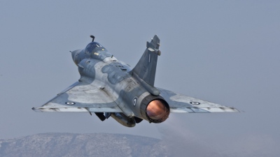 Εγκατάλειψη μαχητικού Mirage στην Τανάγρα - Σώος ο πιλότος
