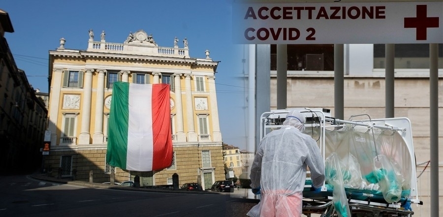 Ιταλία: Καταγράφηκαν 5.506 κρούσματα Covid-19, με 149 θανάτους, τις τελευταίες 24 ώρες