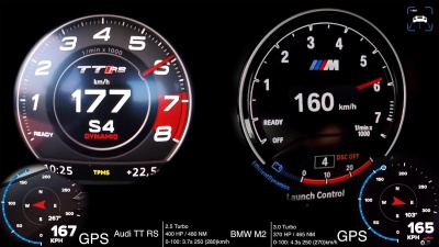 Audi TT RS vs BMW M2: Ποιο είναι το πιο γρήγορο;