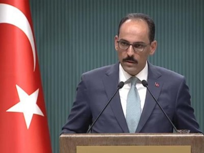 Kalin (Εκπρόσωπος Erdogan):  Δεν θα αποδώσουν κυρώσεις από τις ΗΠΑ για τους S - 400