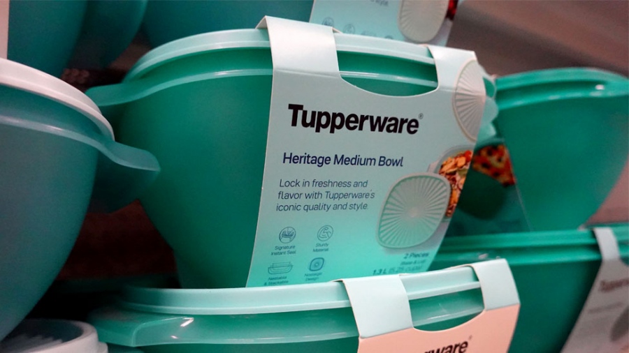 Πτώχευση αναμένεται να κηρύξει η θρυλική Tupperware -  Κατάρρευση πάνω από 50% για τη μετοχή