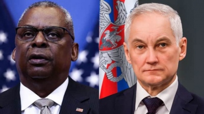 Νέα επικοινωνία εντός 22 ημερών μεταξύ Ρωσίας και ΗΠΑ - Τι συζήτησαν οι υπουργοί άμυνας Austin και Belousov