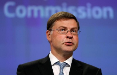 Dombrovskis: Καλό μήνυμα για την επιστροφή της Ελλάδας στις αγορές το SLA