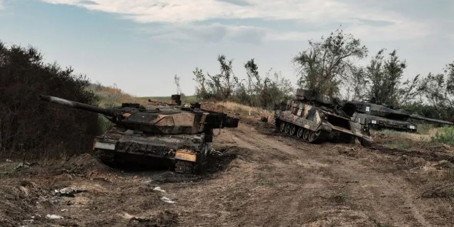 Σκόνη… δύο Leopard των Ουκρανών στο Kharkiv - Εξολοθρευτές Lancet και Krasnopol
