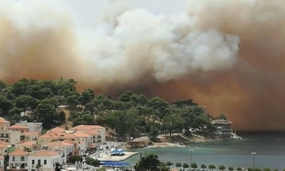Σε εξέλιξη το πύρινο μέτωπο στην Πύλο, τρίτη μέρα καίγονται Φαλακρό και Πάικο, σε συναγερμό τρεις περιφέρειες