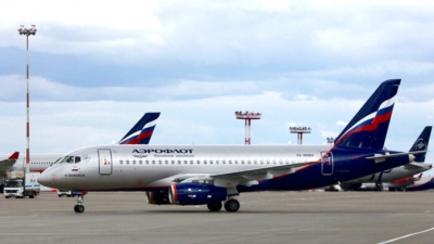 Aeroflot: Μειώθηκαν 20% οι επιβάτες το Μάρτιο