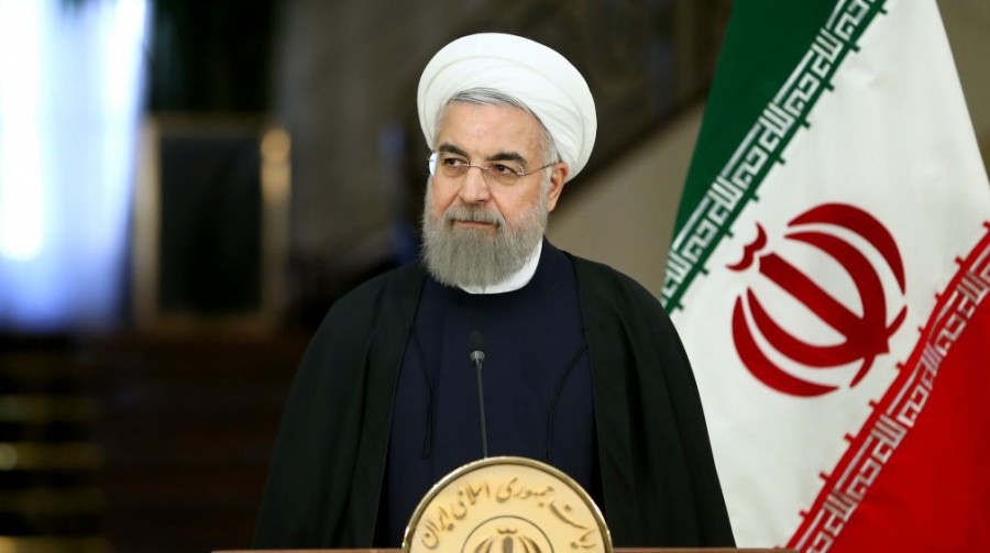 Rouhani (Ιράν): Η Τεχεράνη δεν επιθυμεί «νέες εντάσεις» στην Μέση Ανατολή