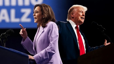 Δημοσκόπηση Rasmussen: Οριακό προβάδισμα Donald Trump έναντι Kamala Harris, με 48% - 47%