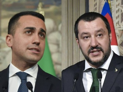 Salvini: δεν μας τρομάζουν οι κερδοσκόποι - Di Maio: Οι αγορές μας αγαπούν περισσότερο από τους γραφειοκράτες
