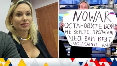 Marina Ovsyannikova: Μην γίνεστε ζόμπι - Ανοίξτε τα μάτια σας στην προπαγάνδα για τον πόλεμο