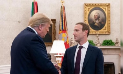 «Μυστικός δείπνος» Trump - Zuckerberg στο Mar-a-Lago, παρά τις απειλές για φυλάκιση