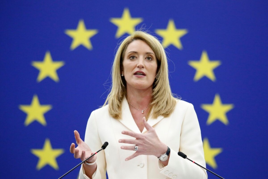 Δεύτερη θητεία Metsola ως προέδρου του Ευρωπαϊκού Κοινοβουλίου