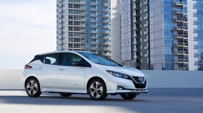 To Nissan Leaf e+ έχει 382 χιλιόμετρα αυτονομίας