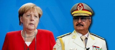 Δεν θα υπάρξει λύση στη Λιβύη χωρίς κατάπαυση του πυρός, τόνισε η A. Merkel στον K. Haftar