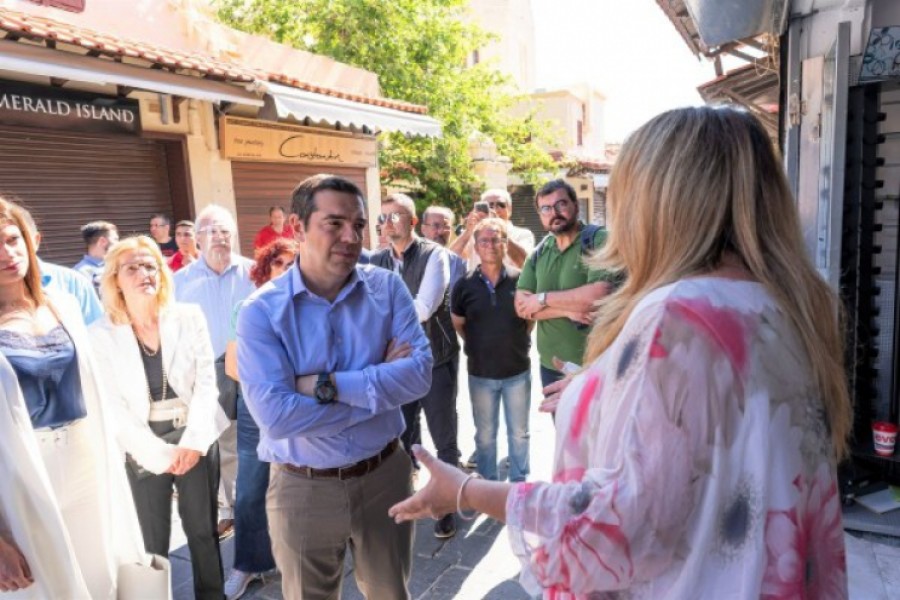 Στη Θεσσαλονίκη ο Τσίπρας: Ακούω την κυβέρνηση να μιλάει για 24 δις ευρώ - Που είναι όλα αυτά;